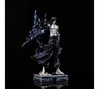 Skynomad Figurines d'anime Ichigo Kurosaki Kenpachi Zaraki Hitsugaya Toushirou - Figurine d'action en PVC décoloré (boîte à collectionner, Mugetsu 31 cm)