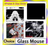 Skypad SORA tapis de souris de jeu en verre YUME Surface givrée lisse tapis de bureau trempé mise à niveau FPS bureau accessoires de jeu personnalisés Surface lisse 19