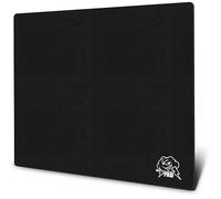 SkyPAD Tapis de Souris de Jeu Glass 3.0 XL avec Logo Nuage | Grand Tapis de Souris Professionnel | 400 x 500 mm | Noir | Surface en Verre spéciale avec précision et Vitesse améliorées