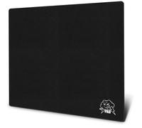 SkyPAD Tapis de Souris de Jeu Glass 3.0 XL avec Logo Nuage | Grand Tapis de Souris Professionnel | 400 x 500 mm | Noir | Surface en Verre spéciale avec précision et Vitesse améliorées