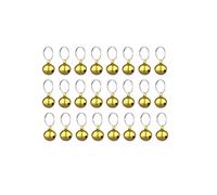 SKYPIA Lot de 3 clochettes rondes pour chien, pendentif pour animal de compagnie, 3 cloches de dressage anti-perte pour colliers, convient pour les accessoires de pendentif pour animal de compagnie