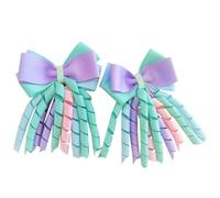 SkyPOOU 1 paire de barrettes à cheveux avec nœuds pour bébés - Pour fêtes et occasions spéciales - Couleur : 8 x 12 cm