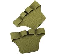 SkyPOOU 1 paire de gants d'haltérophilie pour adultes - Gants d'entraînement à quatre doigts antidérapants pour haltères - Protège-mains