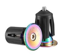 SkyPOOU 1 paire d'embouts de guidon de vélo en alliage d'aluminium pour la plupart des pièces de montagne