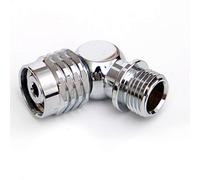 SkyPOOU Adaptateur de tuyau 90/110/360 degrés pour 2ème étape de plongée, régulateur de plongée, support de tuyau
