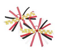 SkyPOOU Bandeaux de volleyball faits à la main avec impression de football. Corde à cheveux élastique confortable pour le sport. Couleur : 12 × 12 cm