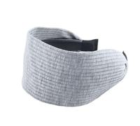 SkyPOOU Bandeaux larges en tricot pour maquillage - Pour fêtes de musique - Gris clair - Environ 55-60 cm