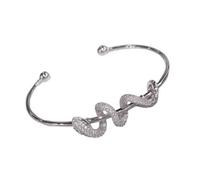 SkyPOOU Bracelet simple et réglable en forme de serpent, idéal pour un usage quotidien et des occasions spéciales lors de fêtes, taille unique, Comme décrit