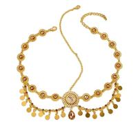 SkyPOOU Chaîne de cheveux avec strass pour femme tendance et élégante pour mariage, fête, accessoire de cheveux, taille unique, Comme décrit, Comme décrit.