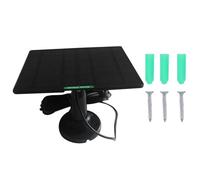 SkyPOOU Chargeurs solaires portables 5 W pour petits systèmes solaires domestiques, caméras de sécurité extérieures, appareils d'urgence, chargeurs solaires