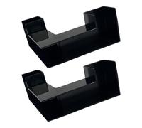 SkyPOOU Décoration d'angle pour aquarium - Tunnel pour poissons, crevettes et reptiles - Décoration sous-marine - Accessoires d'aquarium