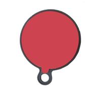 SkyPOOU Disque adhésif multifonction pour tableau de bord de voiture - 80 mm - Couleur rouge - Base de montage pour supports de navigation et appareils électroniques - Plaque de montage circulaire