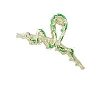 SkyPOOU Glands Serpent Épingle à Cheveux pour Femmes Chinois Buyao Bâton à Cheveux Peignes et Bâton Épingle à Cheveux Antique Pince à Cheveux Accessoires pour Cheveux.Doré.Env. 8 x 2,5 cm