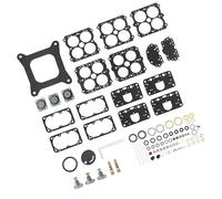 SkyPOOU Kit de reconstruction de carburateur professionnel résistant aux hautes températures 37 485 pour 4150 C 600 850 CFM, comprend des joints, des soupapes, un joint à membrane, un ensemble de