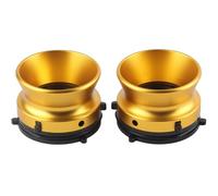 SkyPOOU Lot de 2 adaptateurs de bobine vintage en aluminium conçus avec précision pour bandes adhésives