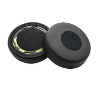 SkyPOOU Lot de 2 coussinets d'écouteurs avec tissu sonore en cuir éponge pour écouteurs Evolve 75 75+ 75UC 75MS