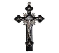 SkyPOOU Pince à cheveux pour adolescentes, filles, gothiques, épingle à cheveux en forme de bec de canard, barrettes à cheveux métalliques pour femmes avec frange latérale, noir.1