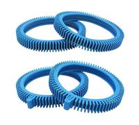 SkyPOOU Pour Poolvergnuegen Pool Cleaner Parts 896584000-143 Ensemble de pneus avant et arrière avec nettoyeur de piscine à pression Super Hump Remplacement Poolvergnuegen