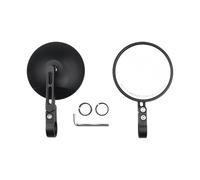 SkyPOOU Réflecteur réglable pour rétroviseur de vélo, couverture panoramique complète, systèmes de montage antidérapants adaptés à diverses conditions de route, réflecteur de moto