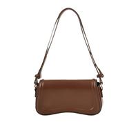 SkyPOOU Sac à bandoulière pratique avec bandoulière amovible - Un must have pour les professionnels et les femmes - Sac à bandoulière en cuir synthétique, marron, One Size