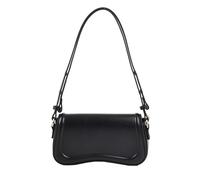 SkyPOOU Sac à bandoulière pratique avec bandoulière amovible - Un must have pour les professionnels et les femmes - Sac à bandoulière en cuir synthétique, Noir , One Size