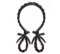 SkyPOOU Serre-tête à oreilles de lapins adorables serre-tête tendance confortable pour femme et noir. Environ 1,8 cm