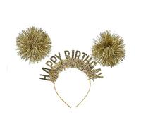 SkyPOOU Serre-tête délicat en forme d'étoile tendance et accrocheur pour femmes et adolescentes, mariages et spectacles. Doré