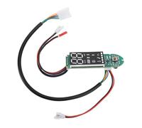 SkyPOOU Tableau de bord pour trottinette électrique avec indicateurs de vitesse et de batterie pour une meilleure conduite