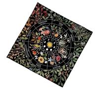 SkyPOOU Tissu Mystical Velvets Fortunes Tellings en tissu de qualité supérieure - Plusieurs mesures - Lavable - Accessoire de divination portable - Tarots