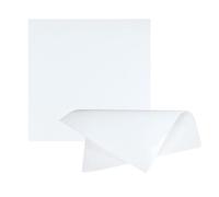 SKYPRO Plaque en caoutchouc de silicone translucide de 100 x 100 mm, 2 mm d'épaisseur, tapis en caoutchouc résistant à la chaleur pour joints de bricolage, couvertures, couvercles, coussinets,