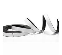 SKYPRO Ruban magnétique Auto-adhésif, Rouleau magnétique avec Support adhésif pour la Maison, Le Bureau, Le Tableau Blanc (15 mm de Large x 1 mm d'épaisseur x 1 m de Long)