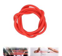 SKYPRO Tube chirurgical en latex naturel de 5 m/16,40 pi de long, tuyau en caoutchouc élastique de 1,7 mm ID et 4,5 mm OD (Rouge)