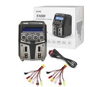 SKYRC T100 Dual Balance Chargeur 5 A 2 x 50 W pour batterie LiPo Li-Ion LiHV LiFe NiMH