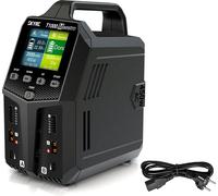 SKYRC T1000, SK-100182, Balance AC/DC à deux canaux, 450W, 1000W, pour bâtiment modèle, EU-Stecker, noir