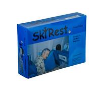 Skyrest® Oreiller de Voyage Gonflable, Portable, Repose-tête, Design breveté pour Avion, Voiture, Bus, Train
