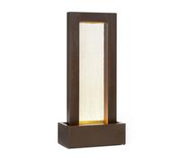 Fontaine décorative Blumfeldt Skyriver - Fontaine d'intérieur ou extérieur - 12 W - Débit 800 L-H - Métal