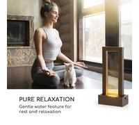 Skyriver fontaine de jardin fontaine d'intérieur fontaine intérieur extérieur LED câble de 10 m