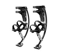 Skyrunner Chaussures de kangourou pour enfants pour sauter à échasses de printemps de Pogo Chaussures de fitness (Noir, plage de charge 30-50 kg)