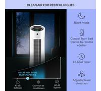 Skyscraper Ice Rafraichisseur d'air 4en1 Ventilateur blanc