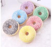 Skyseen Lot de 6 Beignets artificiels réalistes pour décoration de Maison, décoration de la Maison