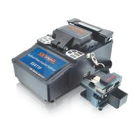SKYSHL Alignement du Noyau ARC Soudeuse de Fibre Optique Faible Perte de Épissage Auto Mini Optical Fiber Fusion Splicer avec Écran Tactile de 4,3 Pouces-SS411F-211