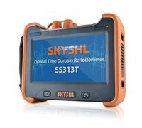 SKYSHL MM 850nm/20dB + 1300nm/26dB et SM 1310nm/32dB + 1550nm/30dB OTDR Fibre Testeur Intégré OPM+OLS+VFL+Carte des Événements+7-Zoll-Touchscreen Compatible avec APC&UPC SC+FC+ST+LC-SS313T-4A1