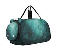SKYSHU Hunter Grand sac de week-end imperméable à bandoulière amovible avec compartiment à chaussures et poche humide Vert