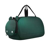 SKYSHU Hunter Grand sac de week-end imperméable avec bandoulière amovible et compartiment à chaussures et poche humide Vert