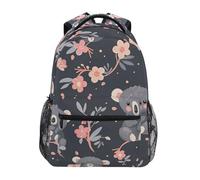SKYSHU Koala Sac à dos pour homme et femme, imperméable, léger, pour ordinateur portable, voyage, avec plusieurs poches, pour adolescents, garçons et filles, koala, 16 x 11.4 x 6.9 Inch