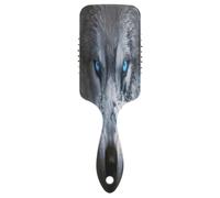 SKYSHU Wolf Brosse à cheveux à coussin d'air pour démêler - Brosse à cheveux anti-statique sans douleur ventilée pour femme et homme - Brosse de massage du cuir chevelu avec pagaie lisse et douce au