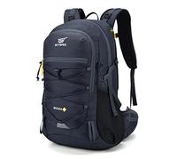 SKYSPER BOGDA 35 Sac à Dos de Randonnée 35L Ultraléger Sac à Dos avec Système de Ventilation et D'hydratation Dorsale Sac à dos de Trekking en Polyester Respirant 3D Air Mesh Camping en Plein Air