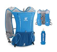 SKYSPER Gilet Hydratation Running | Sac Trail avec Bouteille Souple 500ml pour Course à Pied Marathon Trail Randonnée Femme Homme