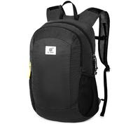 SKYSPER ISHELL16 16L Antivol Sac Pliable | Ultra Léger pour Randonnée, Voyage, Sport, École & Quotidien - Unisexe (noir)