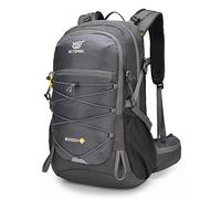 SKYSPER Sac à Dos de Randonnée 35L Ultraléger Sac à Dos avec Système de Ventilation et D'hydratation Dorsale Sac à dos de Trekking en Polyester Respirant 3D Air Mesh Camping en Plein Air